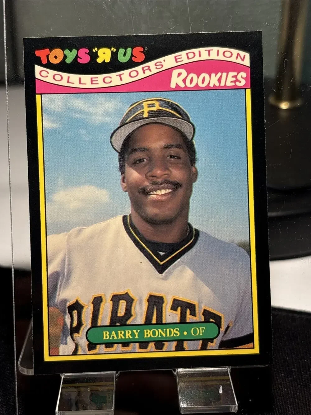 4 Baseball Cards Barry Bonds Rookie Lot Topps, Fleer, Toys R Us Mint